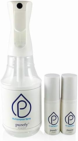 PUREFY Multipurpose Daily Spray Set - Eliminate allergen, Odor and Other contaminants. No Rinse, No Residue.