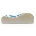 Gel Memory Foam Pillow - Comfortable Hypoallergenic Pillow with Optimum Neck Support Pain Relief - Micro-Vented Soft Removable Washable Cover – Ideal for Side, Back, Stomach Sleeping