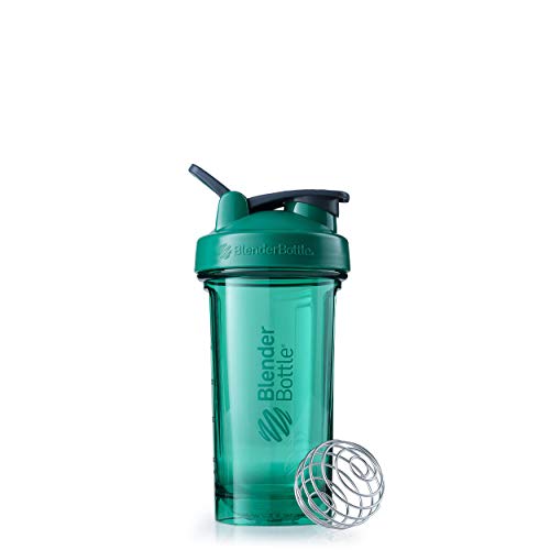 BlenderBottle Pro Series Shaker Bottle, 24-Ounce, Emerald Green