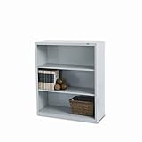 Tennsco B42PY 34-1/2 by 13-1/2 by 40-Inch Metal Bookcase with...