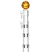 Best Choice Products 16ft Telescopic Aluminum Flagpole w/ American Flag and Gold Ball - Multicolor