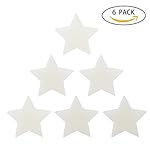 Zaker 6-Pack Scum Star Oil Absorbing Sponge - Devours & Collects Oil, Scum, Slime, Grime, Lotion, Pollen & Bugs from Swimming Pools, Spas, Hot Tubs & Jacuzzis