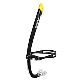 Arena 1E051-50-NS Swim Snorkel Pro, Black, Medium