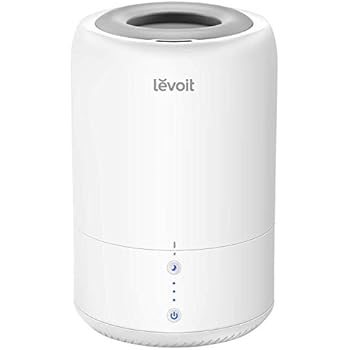 LEVOIT Humidifiers for Bedroom, Top Fill Cool Mist Ultrasonic Humidifier Essential Oil Diffuser for Babies Room, Smart Sleep Mode, Long Lasting, Whisper Quiet Operation, Auto Shut Off(1.8L/0.48Gal)