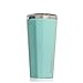 Corkcicle Tumbler-Classic Collection-Triple Insulated Stainless Steel Travel Mug, 16 oz, Gloss Turquoise