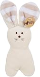 Olives and Pickles Organic Rattle Teething Plush Toy, Bunny, Small