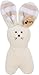 Olives and Pickles Organic Rattle Teething Plush Toy, Bunny, Small