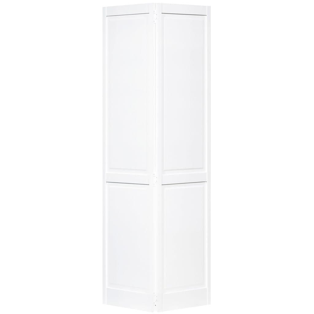 Photo 1 of Kimberly Bay Bi-fold Traditional Four Panel White (32 in. Wide Opening)