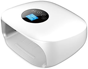 Health Kinetic Gel Nail Lamp 48W LED UV Dryer Curing Lamps Light Fingernail & Toenail Polish Art Professional for Nail Polish with Timer Setting Plug-In Nail Curing