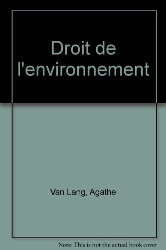 Droit de l'environnement