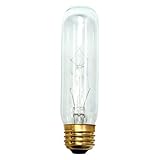 Bulbrite 15T10C 15-Watt Incandescent T10 Tubular