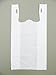 Plastic Bag-Standard White Plain T-Shirt Bag 11.5