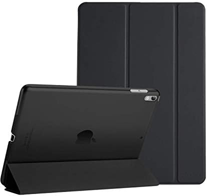 ABOUTTHEFIT ATF Slim Shell Ultra Lightweight Standing Protective Cover with Auto Wake/Sleep for iPad Air 10.5" 3rd Gen 2019/Pro 10.5" 2017 (Black)