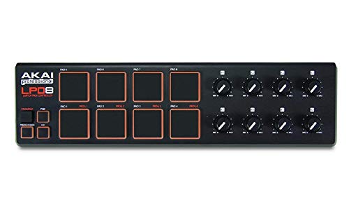5 Akai+Professional+LPD8+Ultra+Portable+Controller