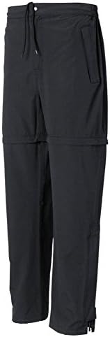 The Weather Company Zip Off Convertible Rain Pants Black 2Xl