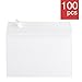 ACKO 6x9 Invitation Envelopes Self Seal Booklet Envelopes White Envelope 100 Pack