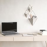 Umbra Trigg Small Set of 2 Concrete Wall Planters - Modern Decor view 11