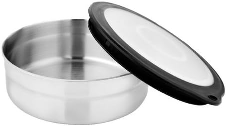 Atulya Mart Stainless Steel Chapati Box with Airtight LID (21 cm)