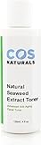 COS Naturals Seaweed Extract Facial Toner Organic Anti-Aging Skin Care For Face, 4 oz