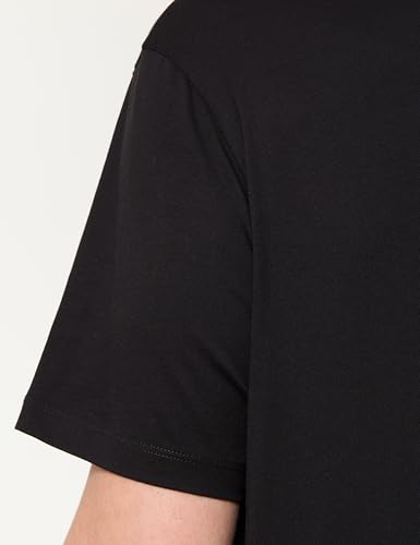 Armani Exchange One Block Up, Rubbered and Satin Logo Camiseta Hombre