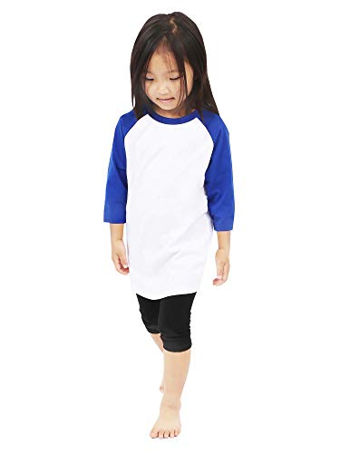 Hat and Beyond Kids Raglan 3/4 Sleeves Baseball T Shirts Baby Tees School Uniforms