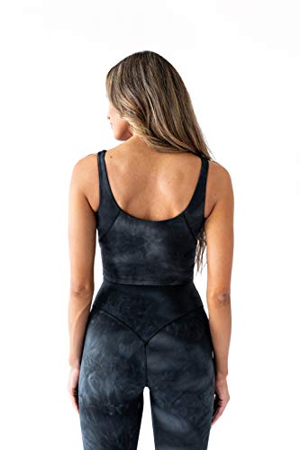 Kamo-Fitness-Tank-Top-Crop-Sports-Bra-for-Women-Soft-Padded-Built-in-Bra-Longline-Yoga-Running-Workout