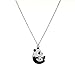 PinkSheep Mother's Love Panda Bear Pendant Necklace, 6 PCS, Love Gifts
