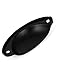 uxcell Retro Style Furniture Door Pull Handle 3.1-inch Length 5 Pcs Black
