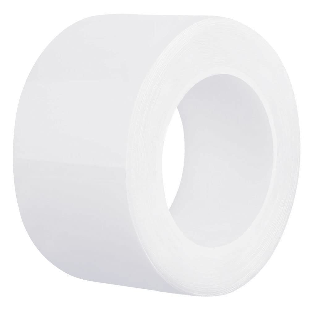 Photo 1 of Caulk Tape White 2 Inch x 33Feet, Waterproof PMMA Caulking Strip Self Adhesive for Kitchen Sink Bathtub Bathroom Shower Toilet