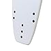 A ALPENFLOW Surfboard Black Fin Plugs for Surfing Board and Softboard/Soft Top Surfboard Accessories（ 4 per Set）