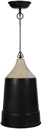 World Modern Design IP-1001-02 Solomon Pendant Lamp, black