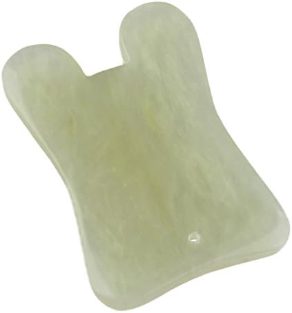 HALJIA Ręcznie wykonana jadeitowa skrobaczka skóra Gua Sha ...