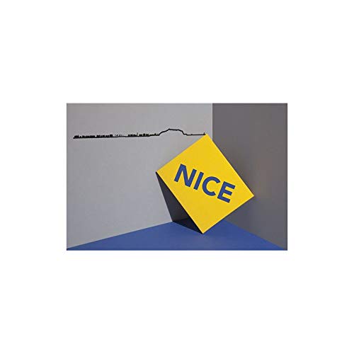 The line Nice Wall Decoration Black