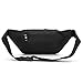 Fanny Pack for Men and Women, Yome Waist Pack Belt Bags with Adjustable Strap (Black)