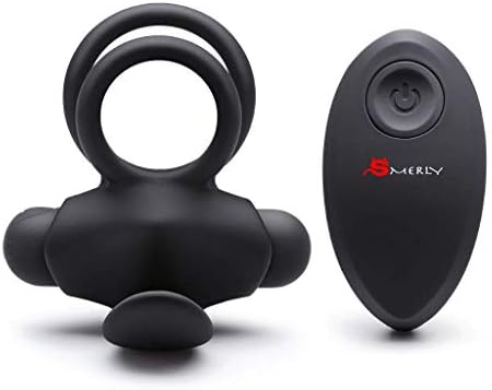 Multi Speed Remote Shaft Silicone Ring Shaking Set Toy for Couple