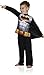Batman Big Boys' Batman Costume Poly Cape Set, Black, X-Small