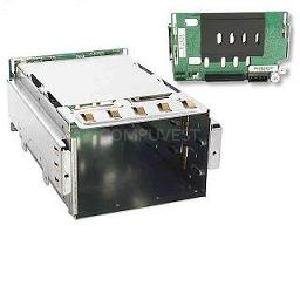 Compaq 253761-001 Internal Two-Bay Hot-Plug SCSI drive cage with backplane (Carbon (253761001)