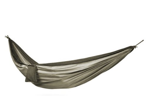 Yukon Outfitters Double Parachute Hammock (Dk Green/Lt Green)