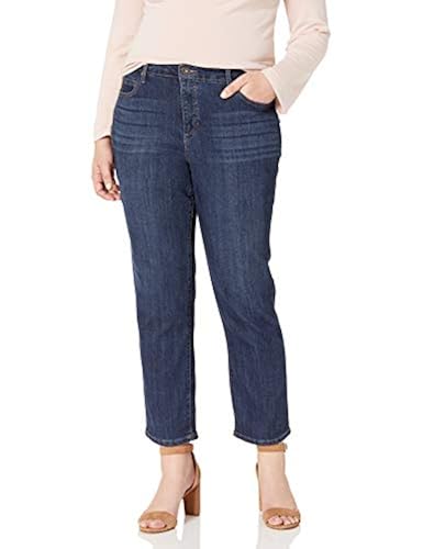 Bandolino Women's Mandie 5 Pocket Jeans - Straight Leg, Stretch Denim, Mid Rise With Back Pocket Embroidery - View #9