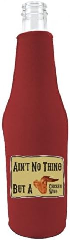 Coolie Junction Chicken Wing Bottle Coolie Burgundy