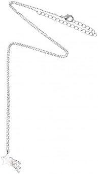 Estella Bartlett Shooting Star Silver Plated Necklace
