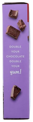 DUNCAN HINES MEGA COOKIE DOUBLE CHOCOLATE CHUNK PAN COOKIE MIX, 8.4 OZ