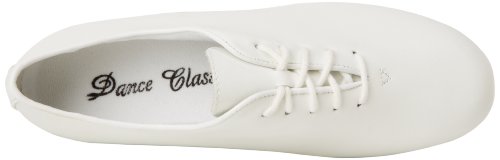 Dance Class Women's PCM401 Full Sole Jazz/Clogging Oxford,White,7.5 M US - Thumbnail 7