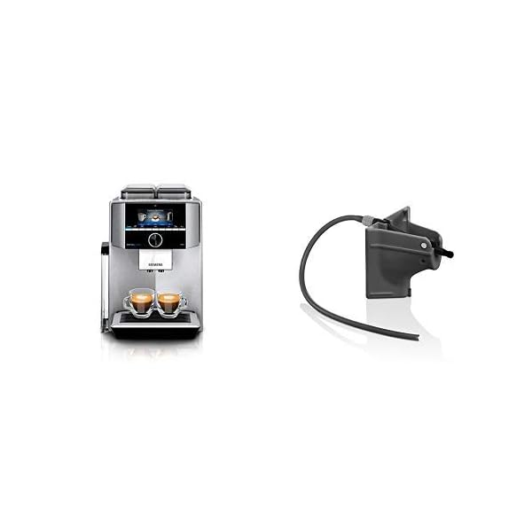 Siemens TI9575X1DE EQ.9 s700 plus connect Kaffeevollautomat (1500 Watt, vollautomatische Dampfreinigung, Baristamodus…
