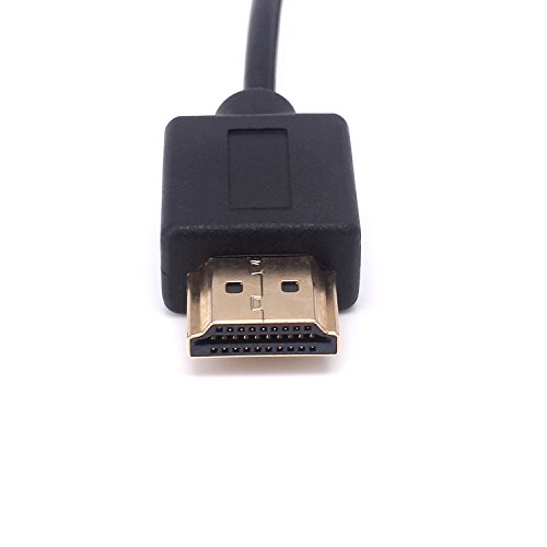 USB to HDMI Cable, Yeworth 1.8m USB 2.0 Male to HDMI Male Golden Plated Charger Cable Splitter Adapter - Thumbnail 4