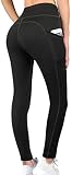 Abodhu High Waist Yoga Pants with Pockets Tummy Control 4 Way Stretch Workout Running Yoga Leggings Pants
