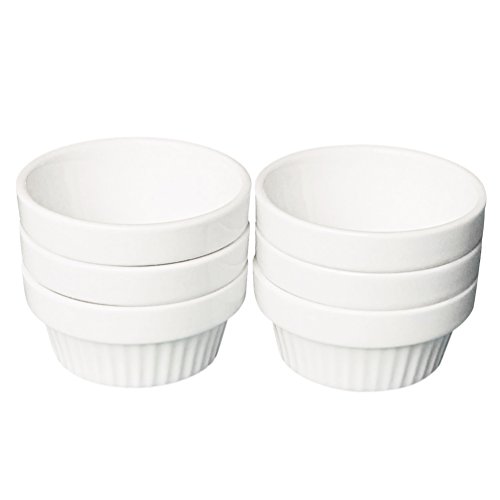 5 Cinf+Porcelain+Ramekins+Microwave+Dishwasher
