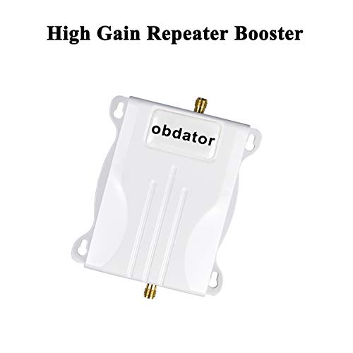 AT&T Signal Booster 4G LTE Cell Phone Signal Booster Amplifier 4G Cell Signal Repeater obdator High Gain FDD 700Mhz Band 12/17 ATT Mobile Phone Signal Booster for Home Use