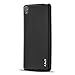 J&D Case Compatible for Xperia XA Case, Drop Protection Slim Cushion Shock Resistant Protective TPU Slim Case for Sony Xperia XA Bumper Case, Black