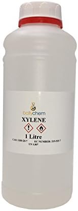 Xylene 98% Pure - 1 Litre - Industrial Thinners - Solvent - Degreaser - Panel Wipe -